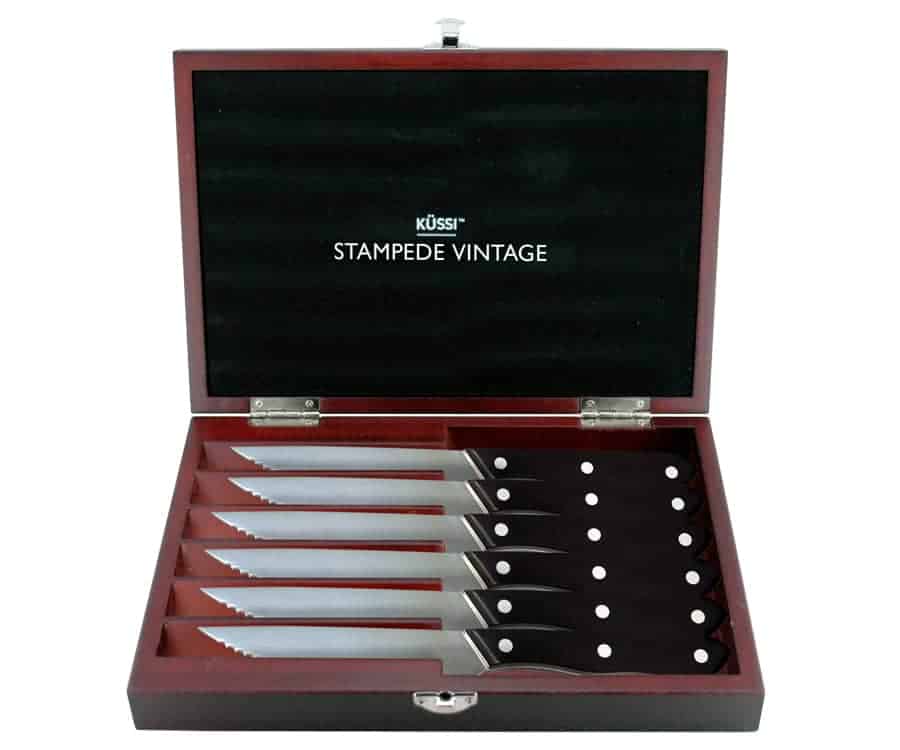 Kussi Stampede Vintage Steak Set