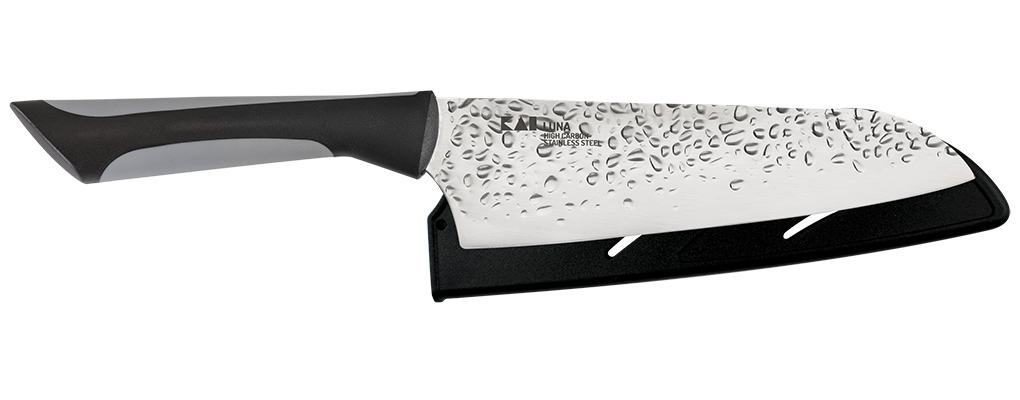 Kai Luna 6.5 Asian Utility Knife with Sheath and Soft-grip Handle - AB7077