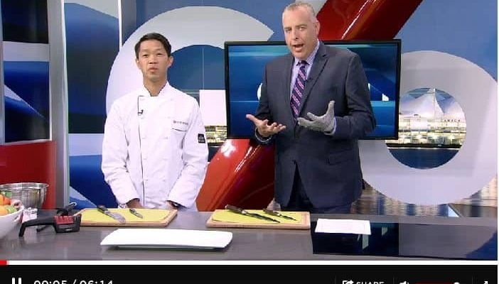 House of Knives Visits Global BC News With Healthy Snack Tips