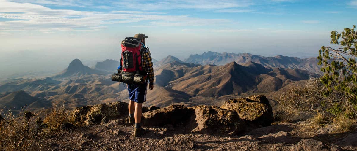 Hiking-Man-Mountains