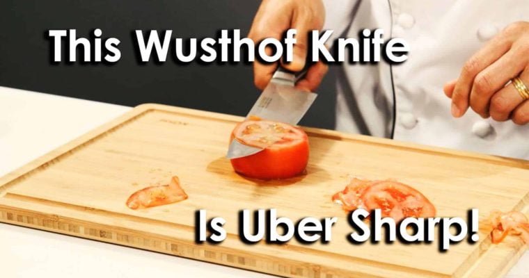 This Wusthof Classic Uber Chef Knife is Uber Sharp!