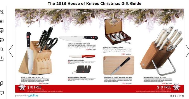 The House of Knives Christmas Gift Guide is Back!