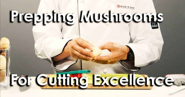 How to Prep Mushrooms for Cutting