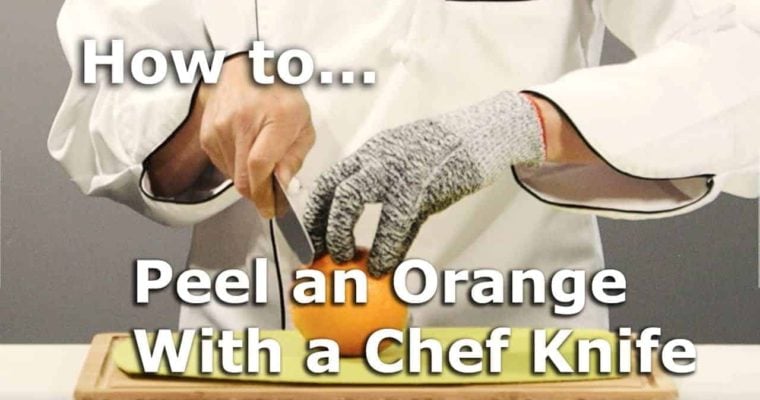 Peel an Orange without the White Pith!